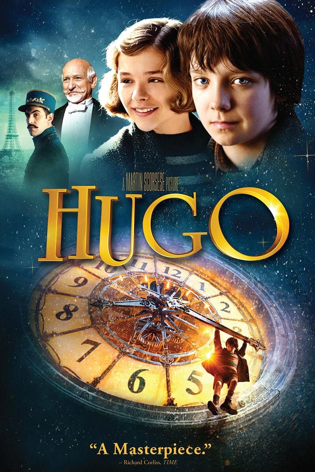 Hugo, 2011, directed by Martin Scorsese.