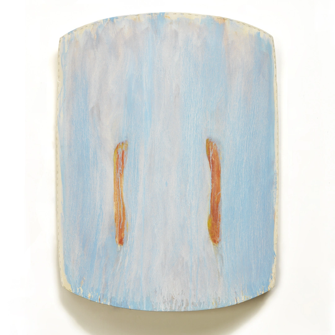 Ron Gorchov, Noli Me Tangere, 2011, oil on linen at Cheim & Read.