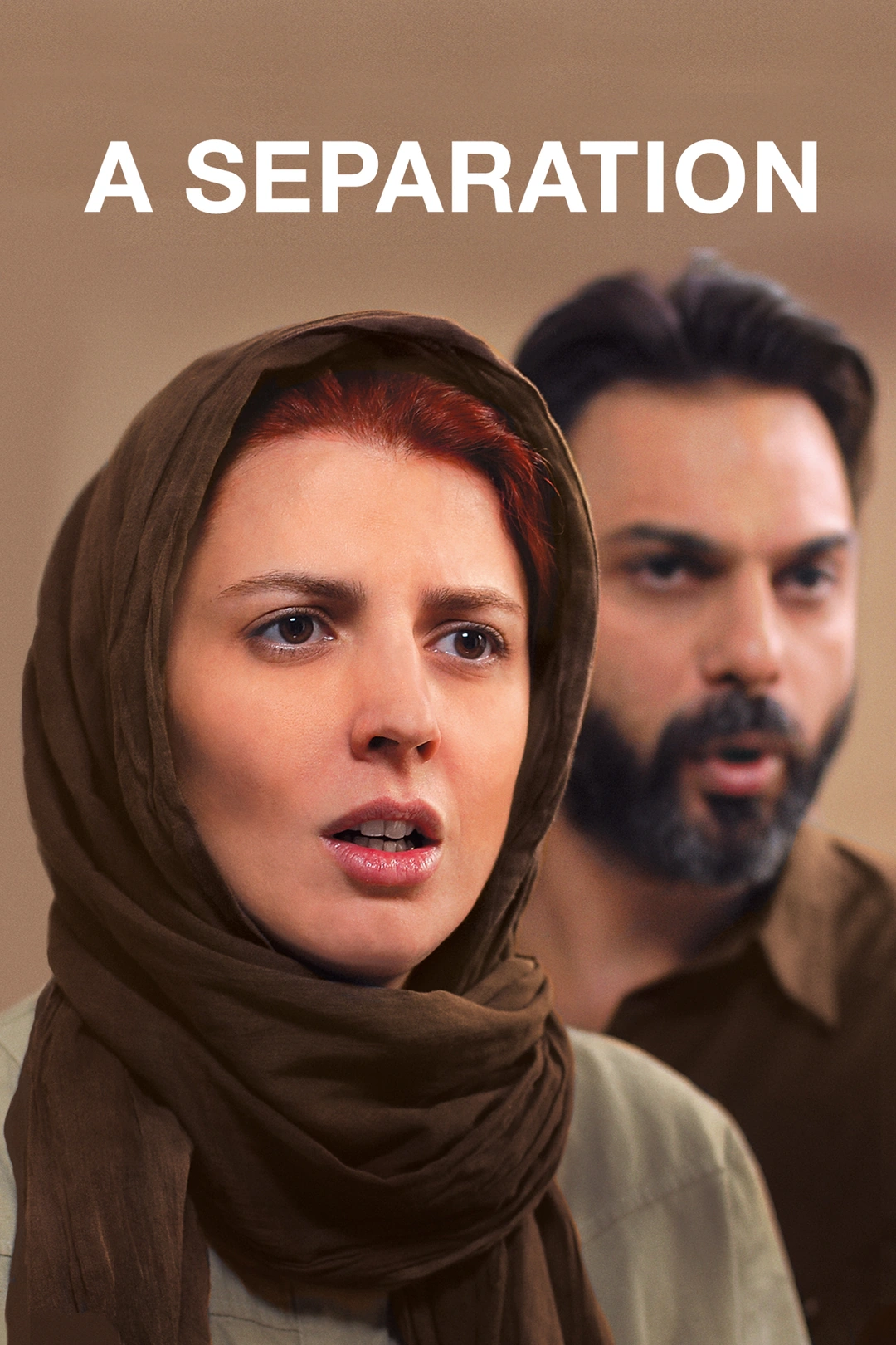 Official poster for A Separation (2011), directed by Asghar Farhadi.