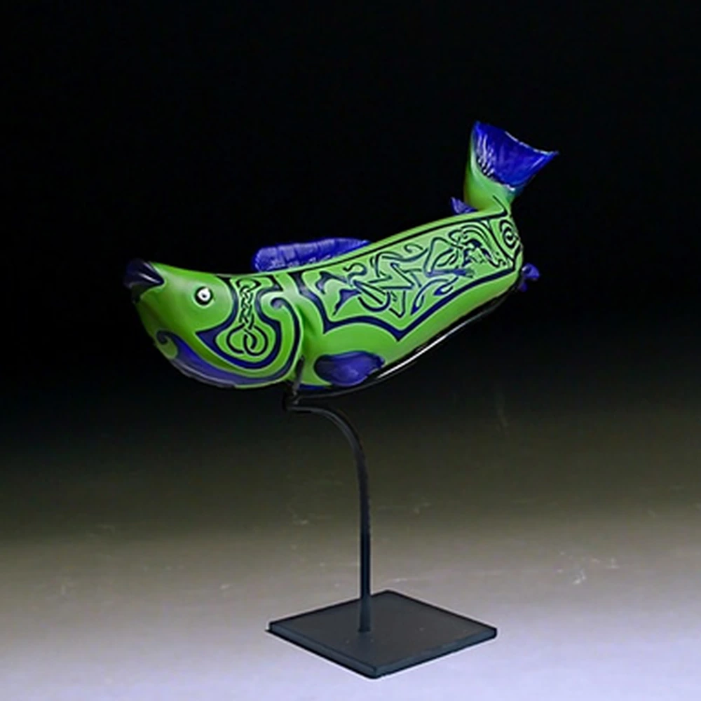 Eoin Breadon, Fourth Transformation of Tuan, blown glass.