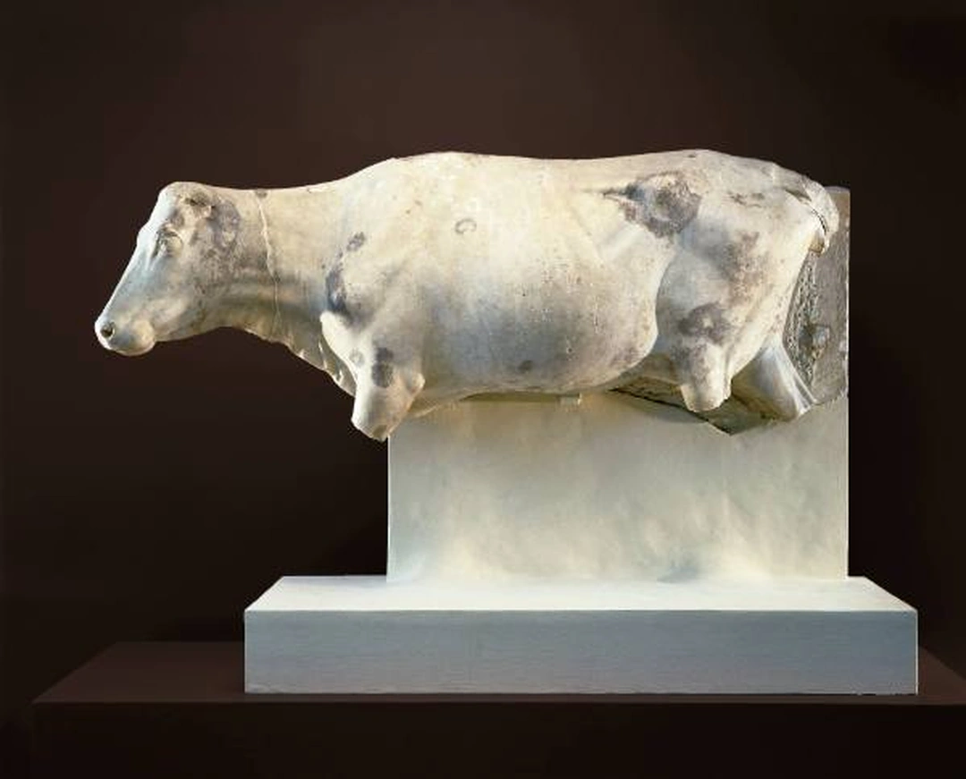 "SACRIFICIAL HEIFER FROM AN ALTAR RELIEF", Cincinnati Art Museum, John J. Emery Fund Accession #: 1946.9
