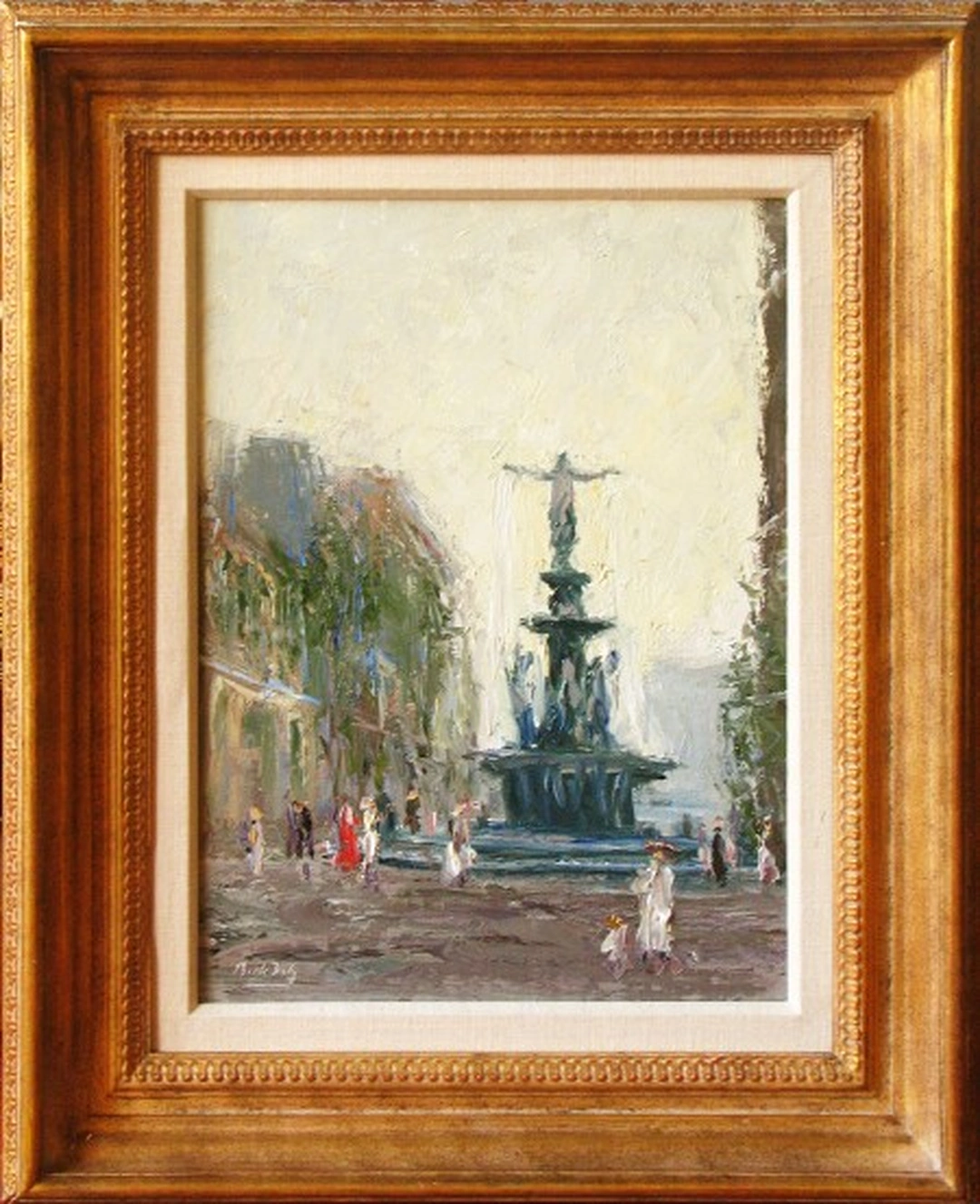 Mark Daly, Tyler Davidson Fountain, Fountain Square (Looking East on 5th), Cincinnati