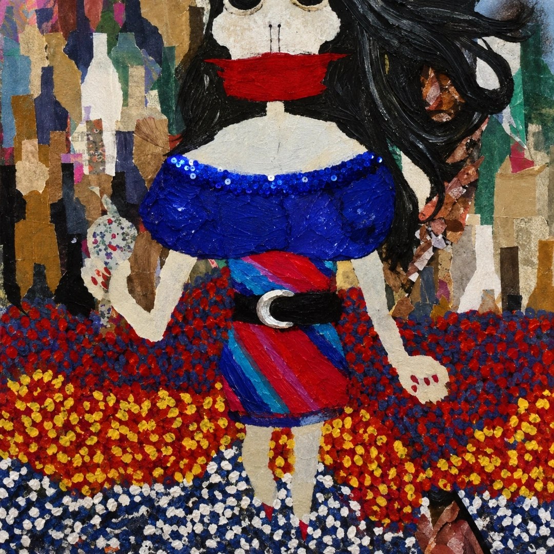 David Rizzo, Crystal Gail, 2012. (Digitally enhanced. May contain discrepancies from the original artwork.)