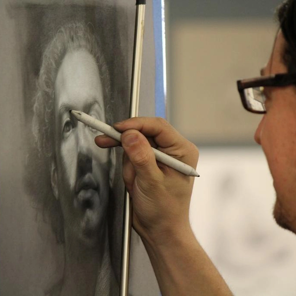 Manifest Drawing Center, portrait drawing workshop session, March 2012.