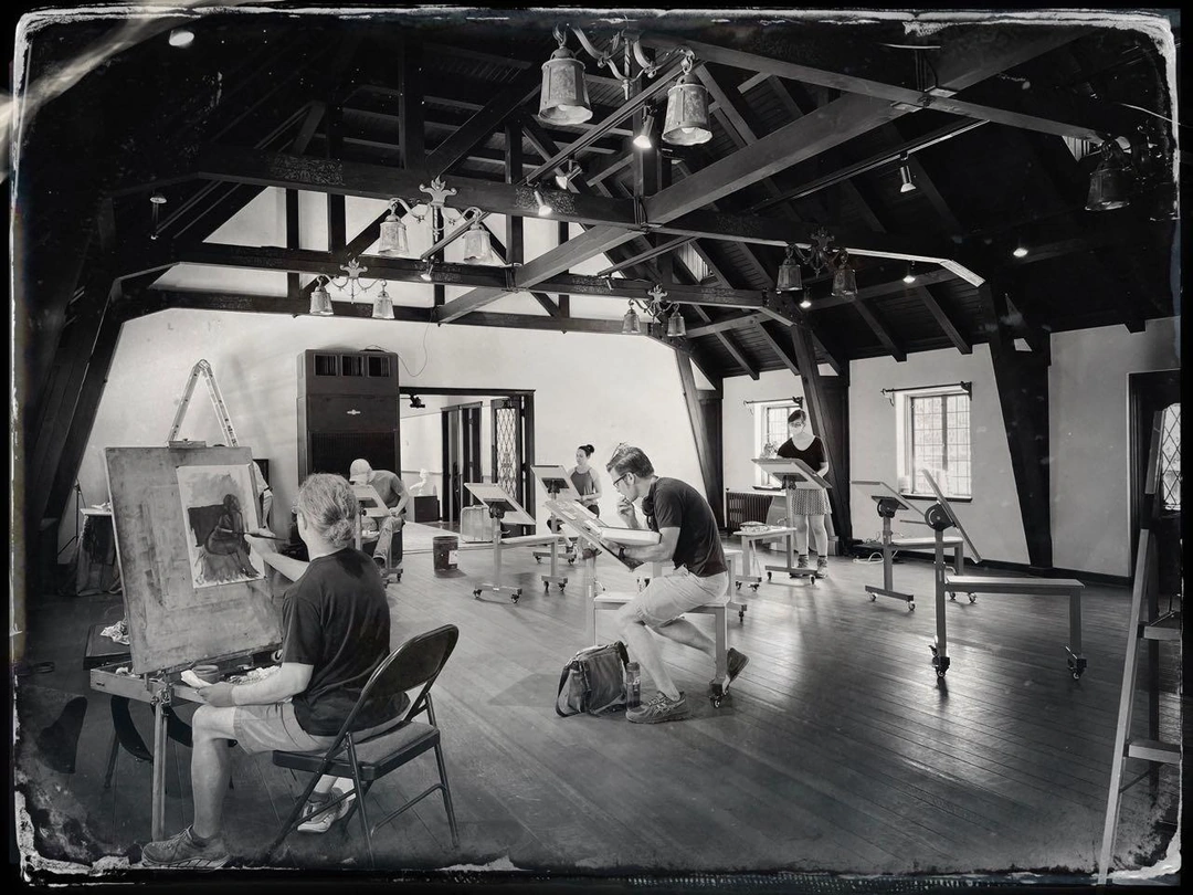 Manifest Drawing Center drawing studio. Photo by Jason Franz.