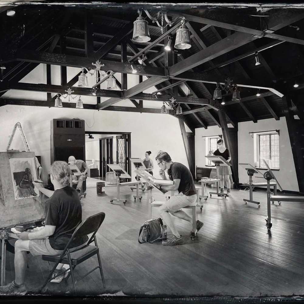 Manifest Drawing Center drawing studio. Photo by Jason Franz.