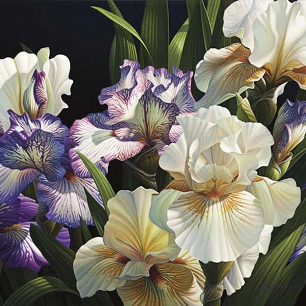 Ernest Viveiros, "Spring Fantasy," oil on canvas, 2011.