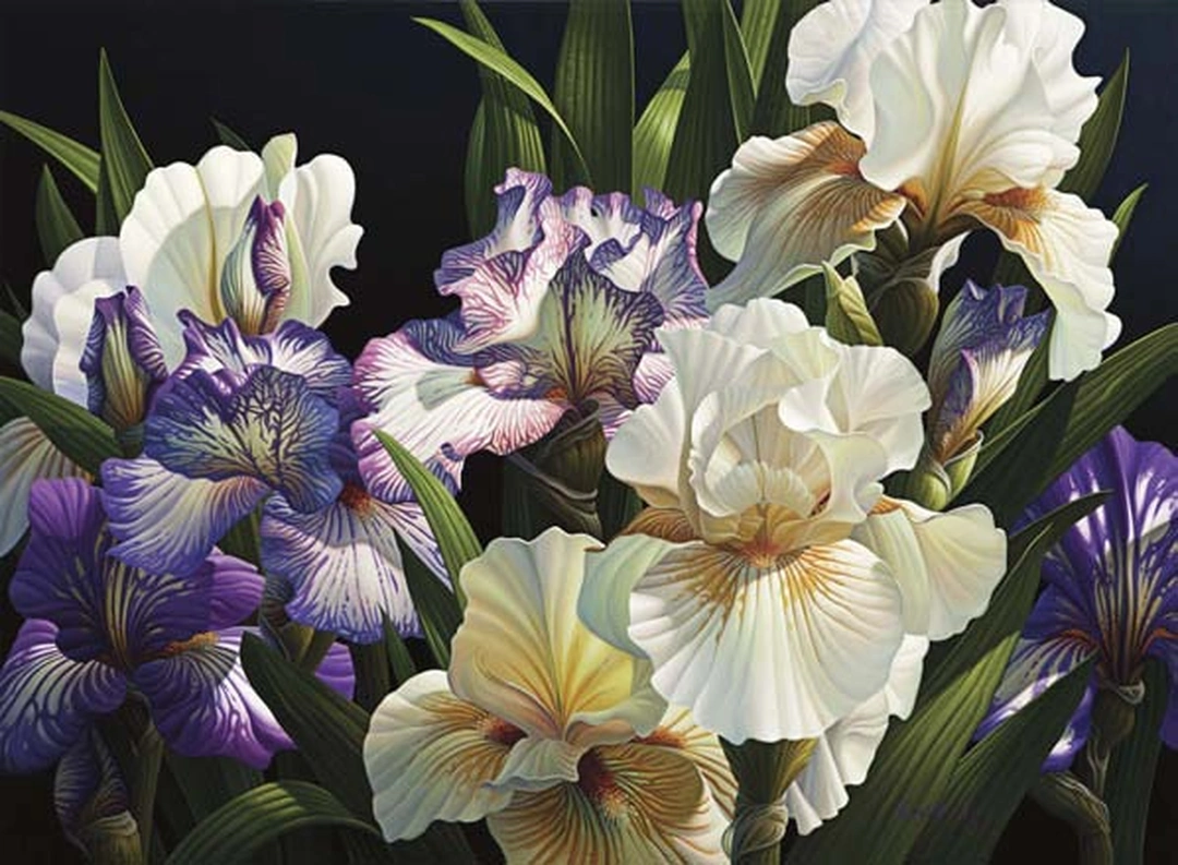 Ernest Viveiros, "Spring Fantasy," oil on canvas, 2011.