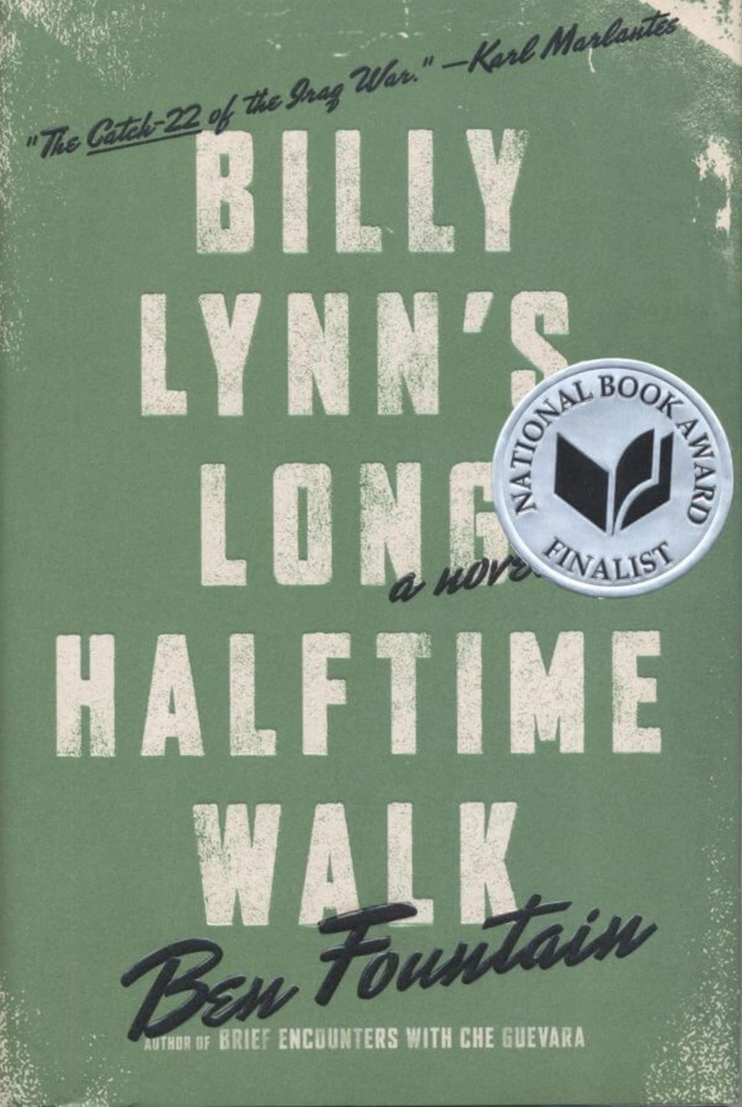 Cover of Billy Lynn's Long Halftime Walk by Ben Fountain (Ecco / HarperCollins, 2012).