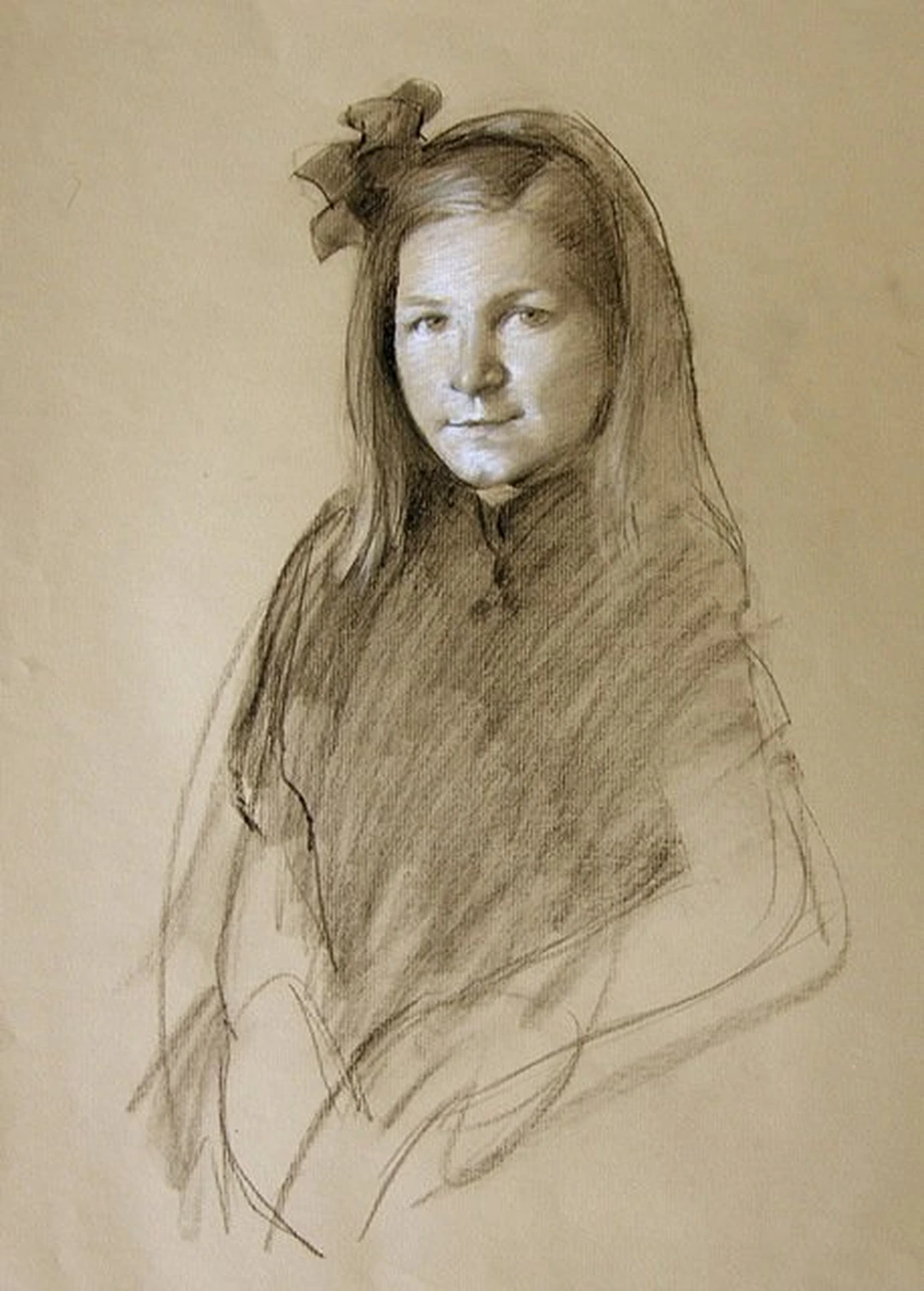 Burton Silverman, Young Girl No 1.