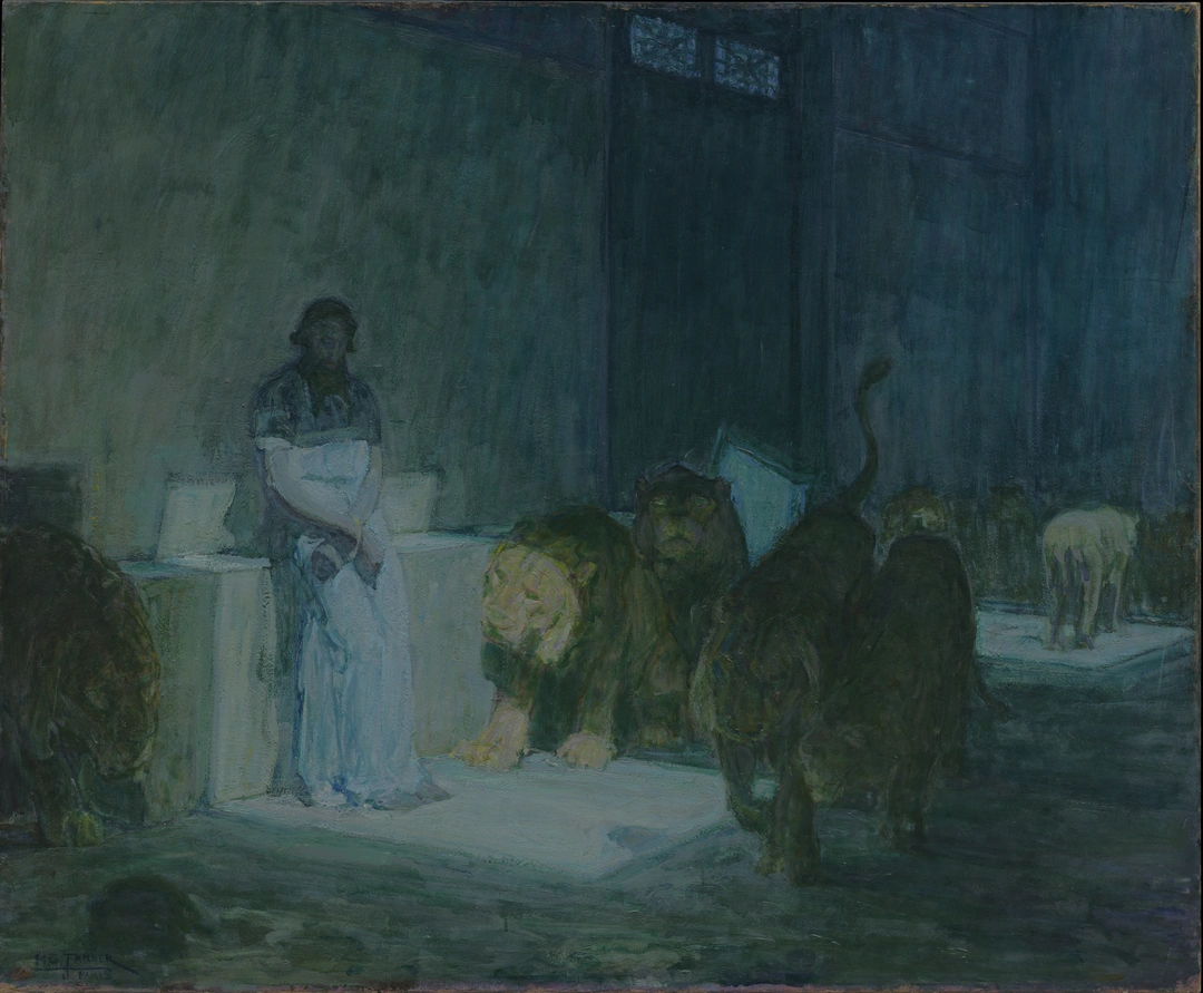 Henry Ossawa Tanner, Daniel in the Lions' Den, 1907–1918
