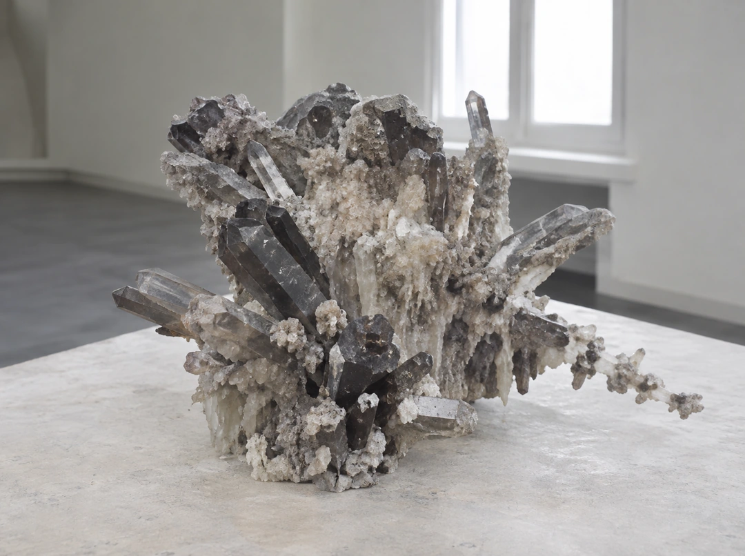 “Arthrocereus-Halide (OEL #38)”, Jonah Freeman & Justin Lowe, 2012, Quartz, Plastic, Resin, Epoxy.