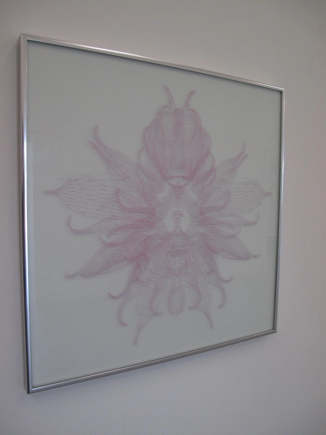 “Untitled”, E.V. Day, 2012, Laser Etched Glass.
