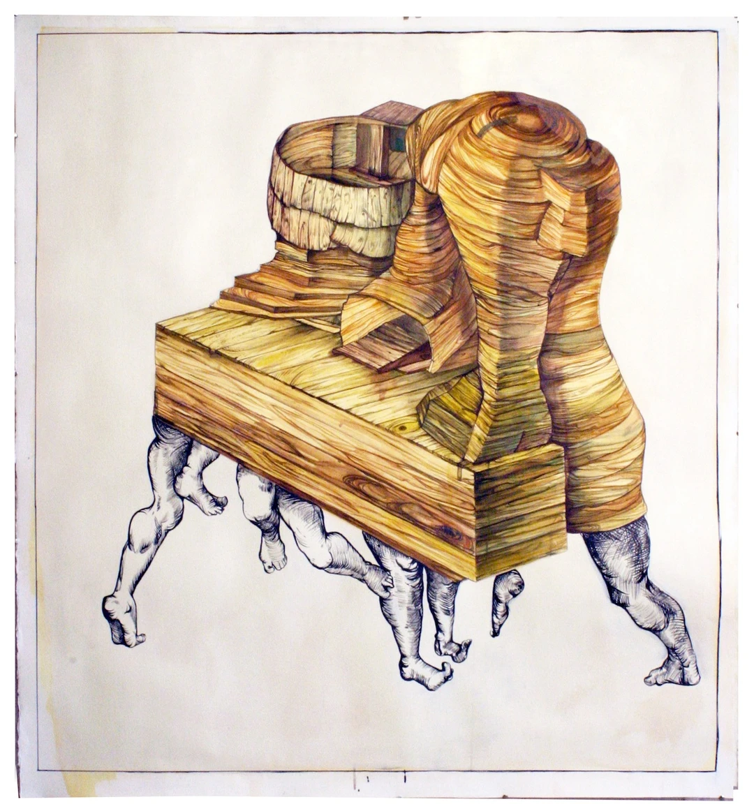Jennifer Purdum, Domestic Mori II, 2012