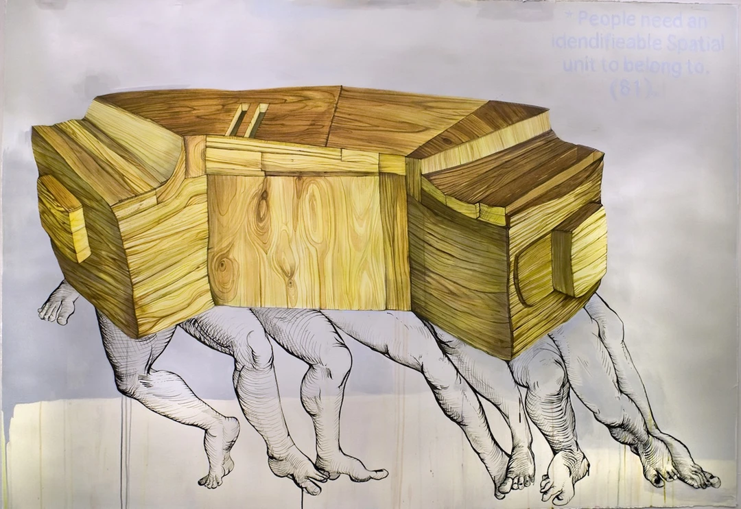 Jennifer Purdum, Domestic Mori III, 2012