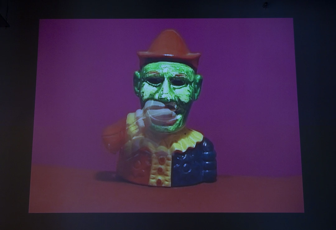 Jannis Varelas, The Giant, video projection