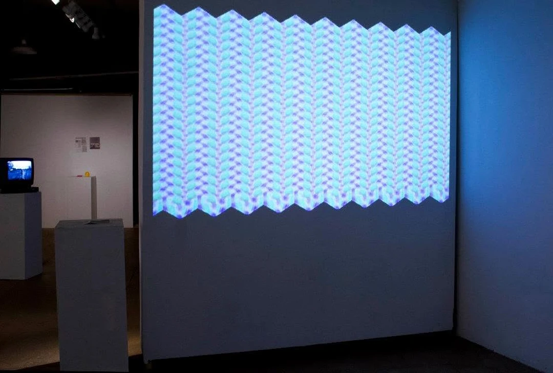 Paul Flannery, “Rainbow Divider,” installation view.