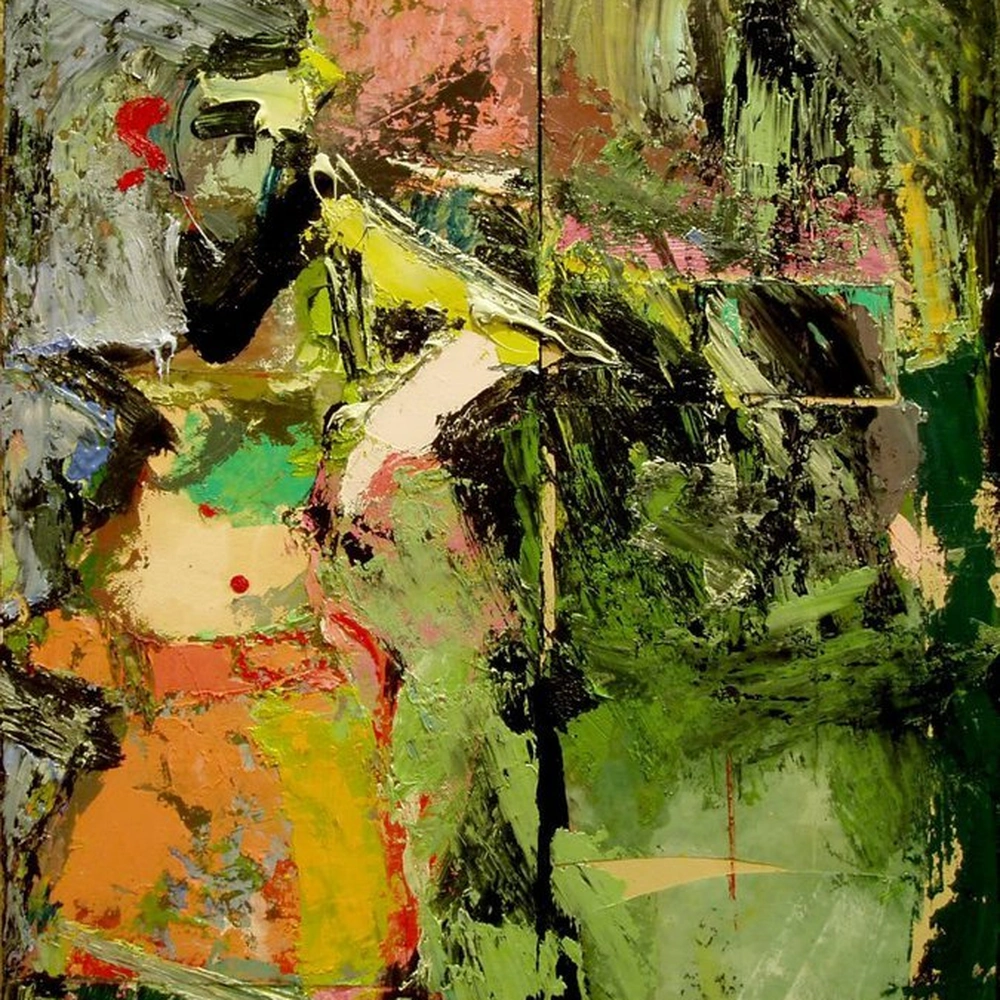 Todd Podolsky, untitled, oil on canvas.