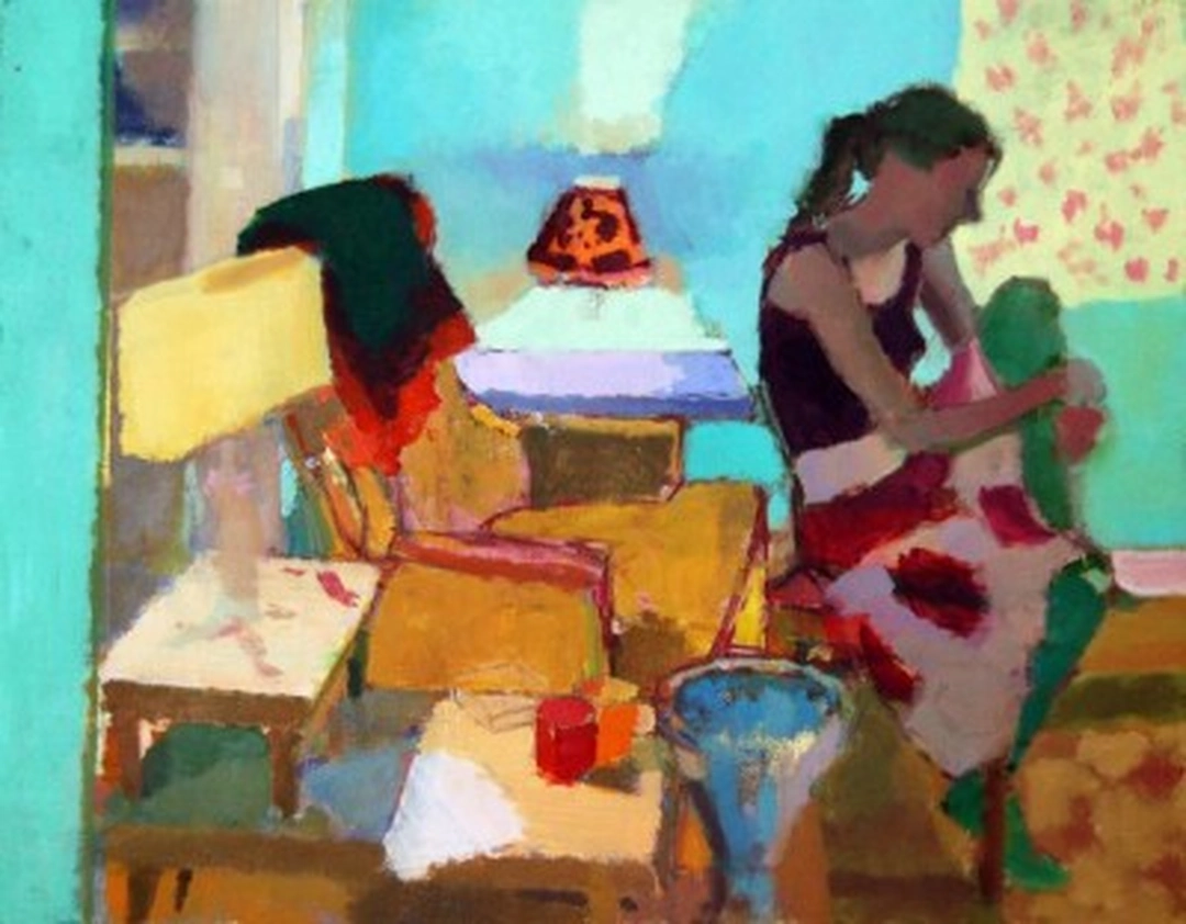 Marcus Michels, July, 2009, oil on canvas/mounted on panel, 11 x 14 in. Source: Blindfold Gallery exhibition archive.