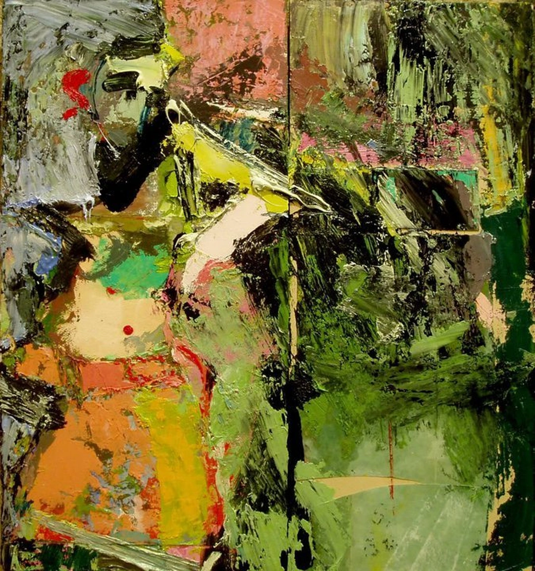 Todd Podolsky, untitled, oil on canvas.
