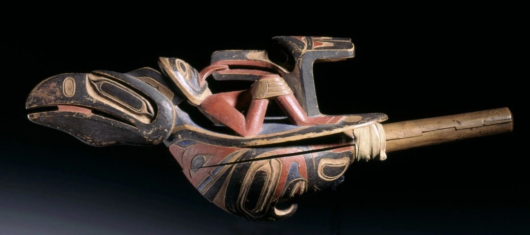 Raven Rattle. Cincinnati Art Museum, accession 1914.76.