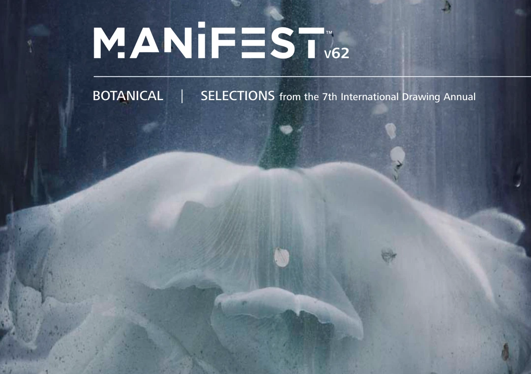 Manifest Volume 62 catalog cover, Botanical: Selections from the 7th International Drawing Annual