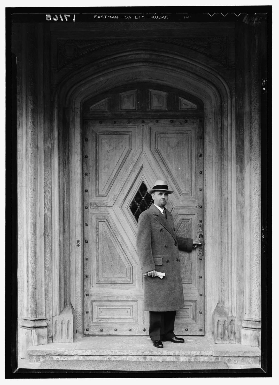 Portrait of architect Dwight James Baum, 1931