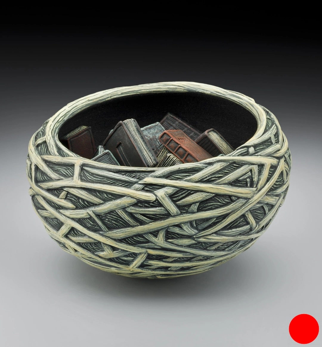 Terri Kern, Bait. Photograph from the artist’s catalog. (Related image located during this archive's reconstruction.) Lanczos enlargement only, 16.38%.
