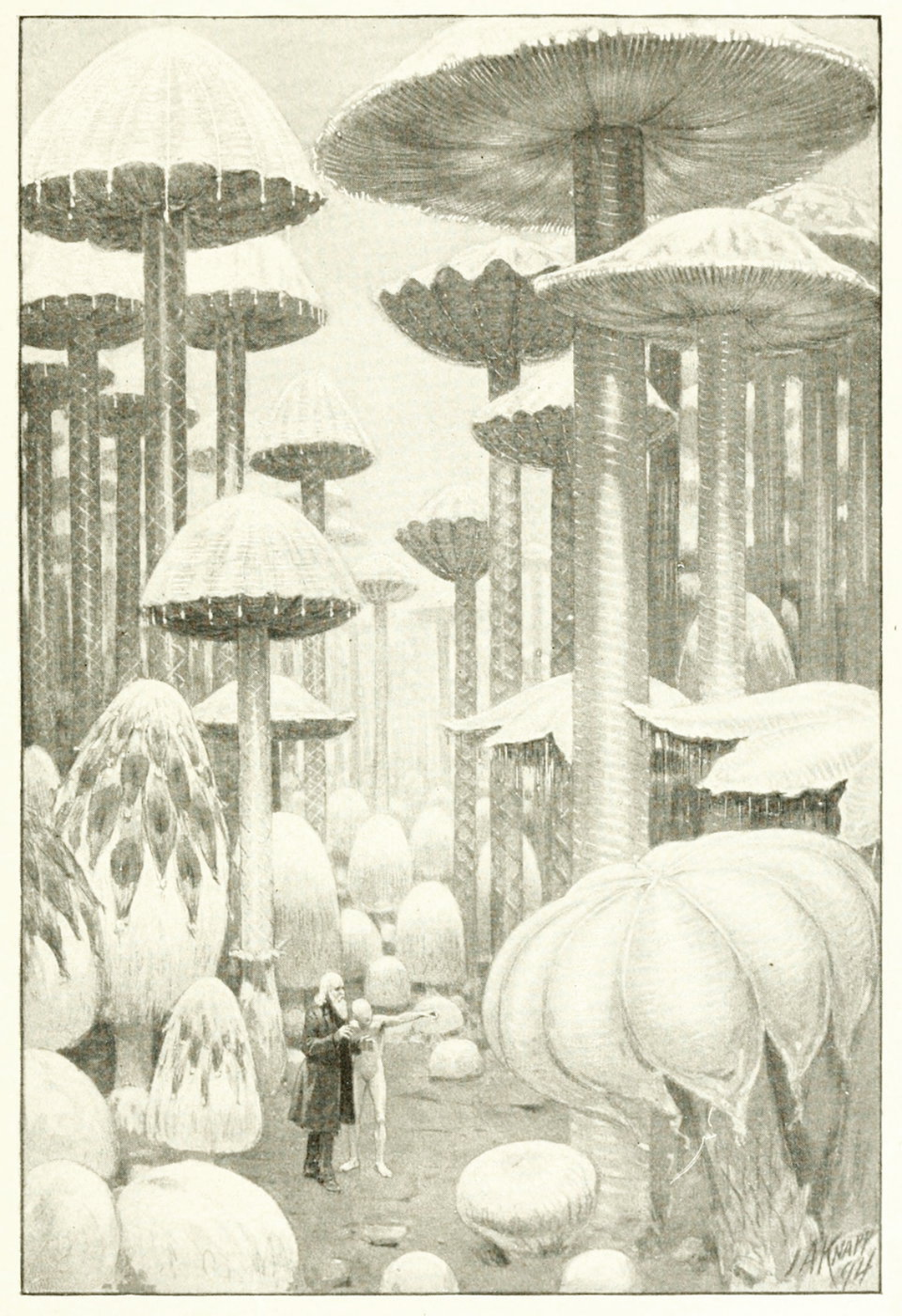 J. Augustus Knapp, illustration from Etidorhpa.