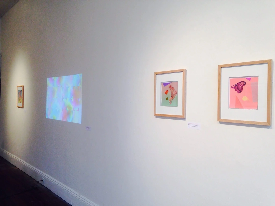 Installation view at Semantics gallery, Cincinnati (archive photograph labeled 2015). (Related image located during this archive's reconstruction.)