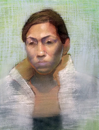 Charcoal head study. Tyler Wilkinson. Image from Manifest Gallery. (Related image located during this archive's reconstruction.)
