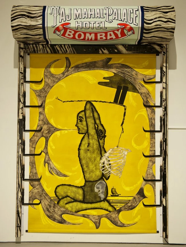 Work by Atul Dodiya.