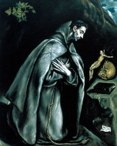 El Greco’s “St. Francis Kneeling in Meditation”