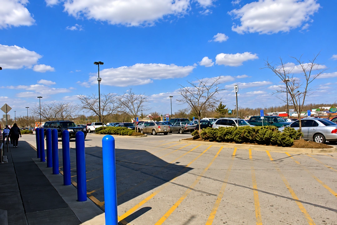 Northend Wal-Mart Shopping Center, Lexington, KY, March 28, 2013. Photograph by Louis Zoellar Bickett. (Digitally enhanced. May contain discrepancies from the original artwork.)