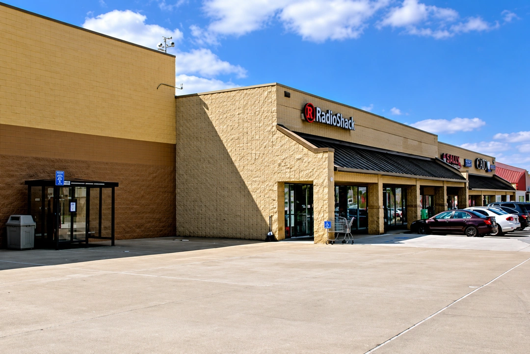 Northend Wal-Mart Shopping Center, Lexington, KY, March 28, 2013. Photograph by Louis Zoellar Bickett. (Digitally enhanced. May contain discrepancies from the original artwork.)