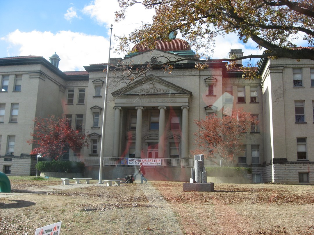 Historic Clifton Avenue School building, home of the Clifton Cultural Arts Center.