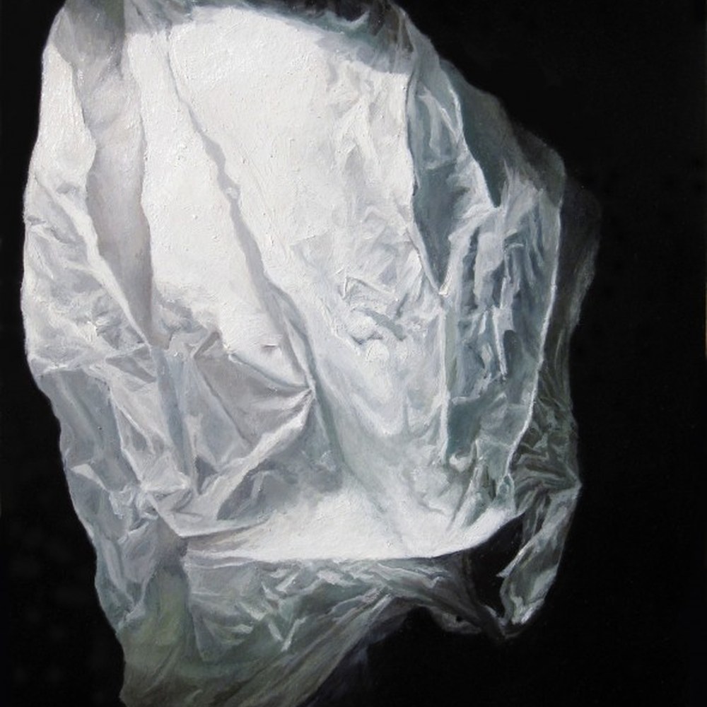 Jeremy Plunkett. Ghost. Oil on panel. 2012.