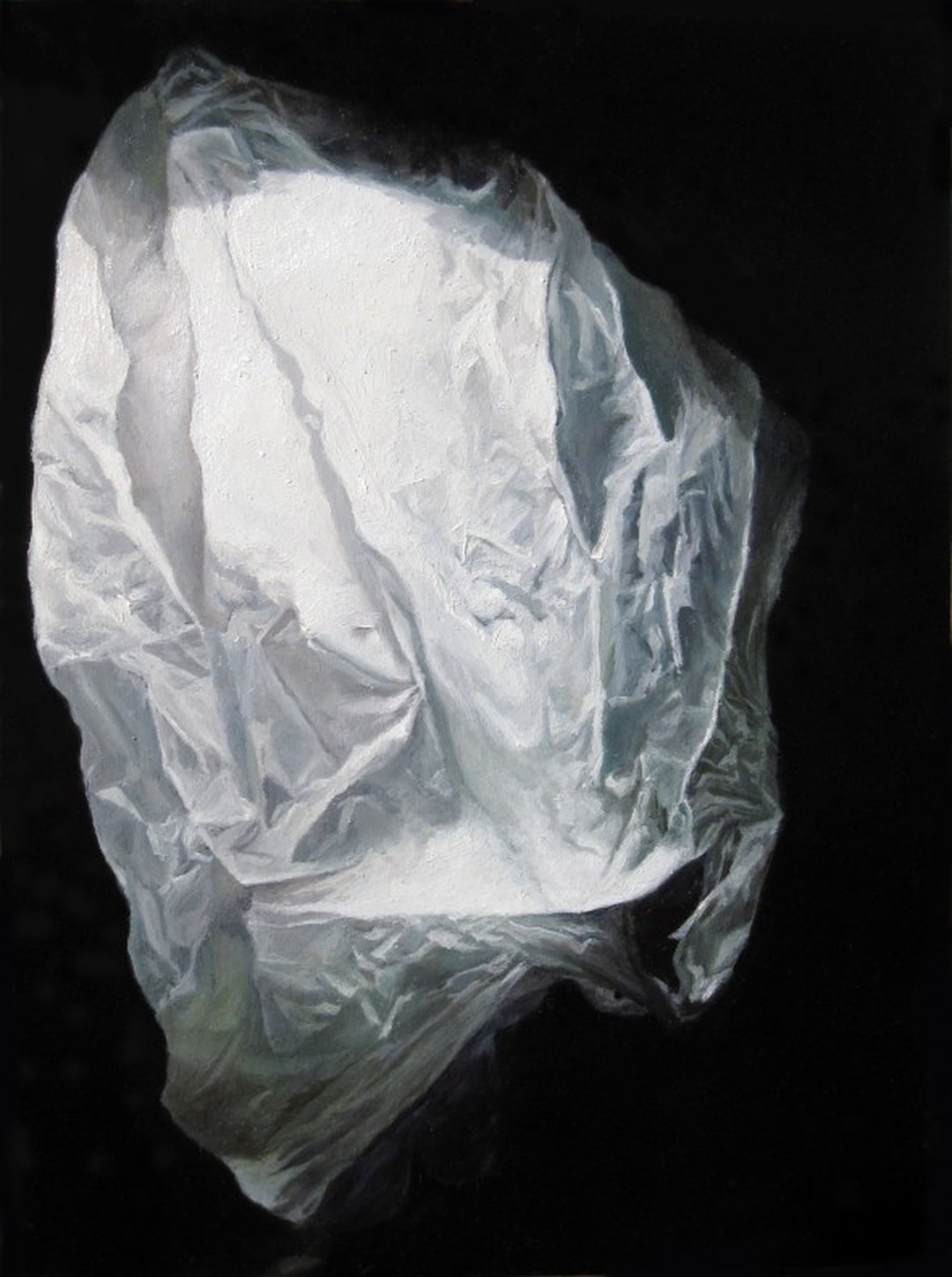 Jeremy Plunkett. Ghost. Oil on panel. 2012.