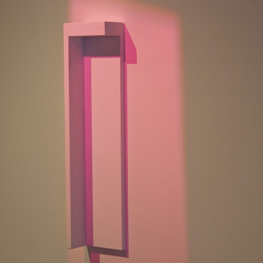 Kathryn Kuntz, #7 (Thankful for the warm space...), 2013, light projection installation.