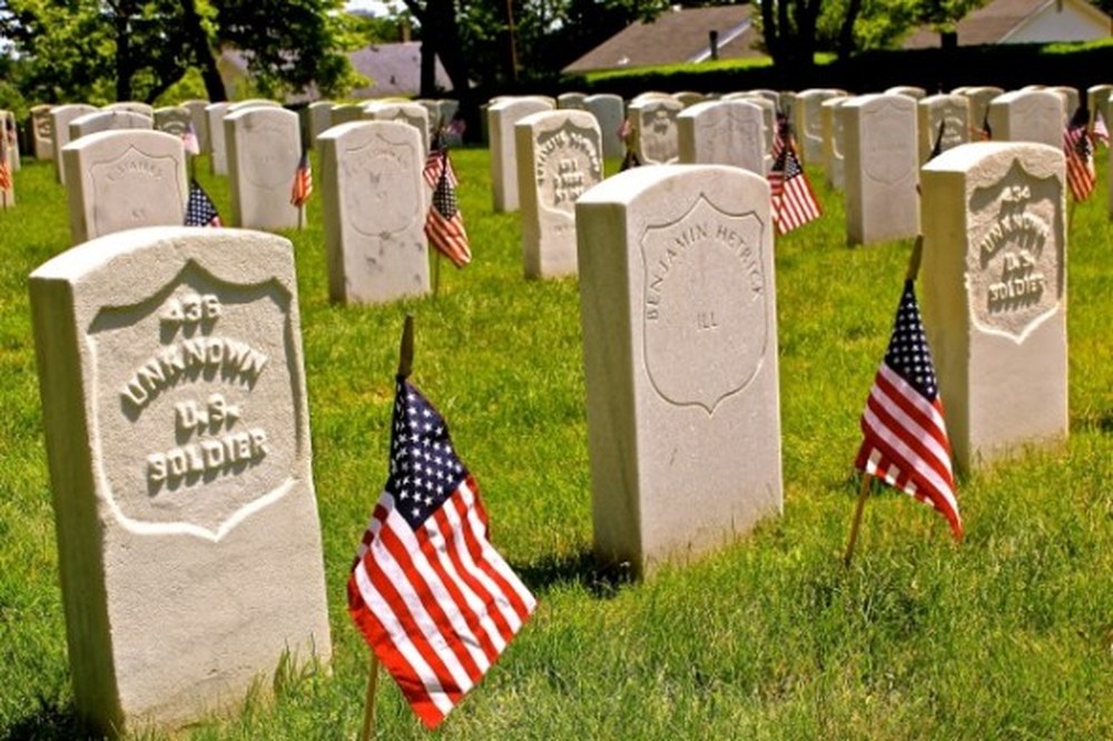 Lexington Cemetary, Lexington, KY, Memorial Day, May 27, 2013. Photograph by Louis Zoellar Bickett.