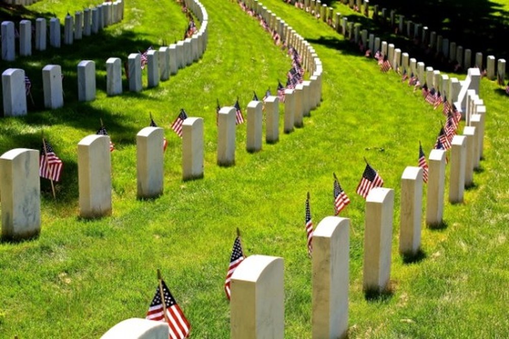 Lexington Cemetary, Lexington, KY, Memorial Day, May 27, 2013. Photograph by Louis Zoellar Bickett.