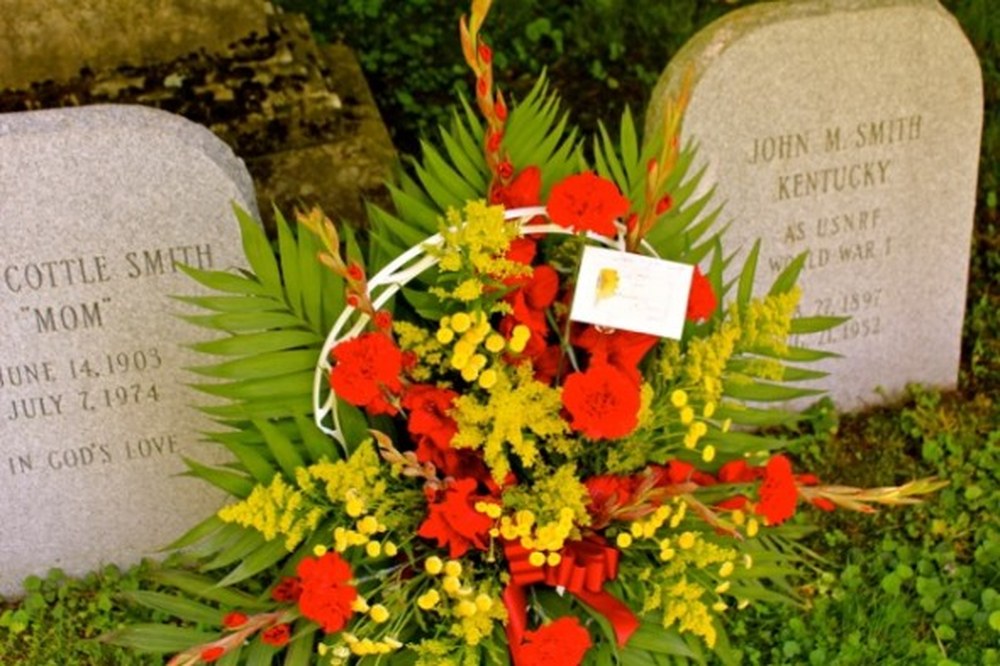 Lexington Cemetary, Lexington, KY, Memorial Day, May 27, 2013. Photograph by Louis Zoellar Bickett.
