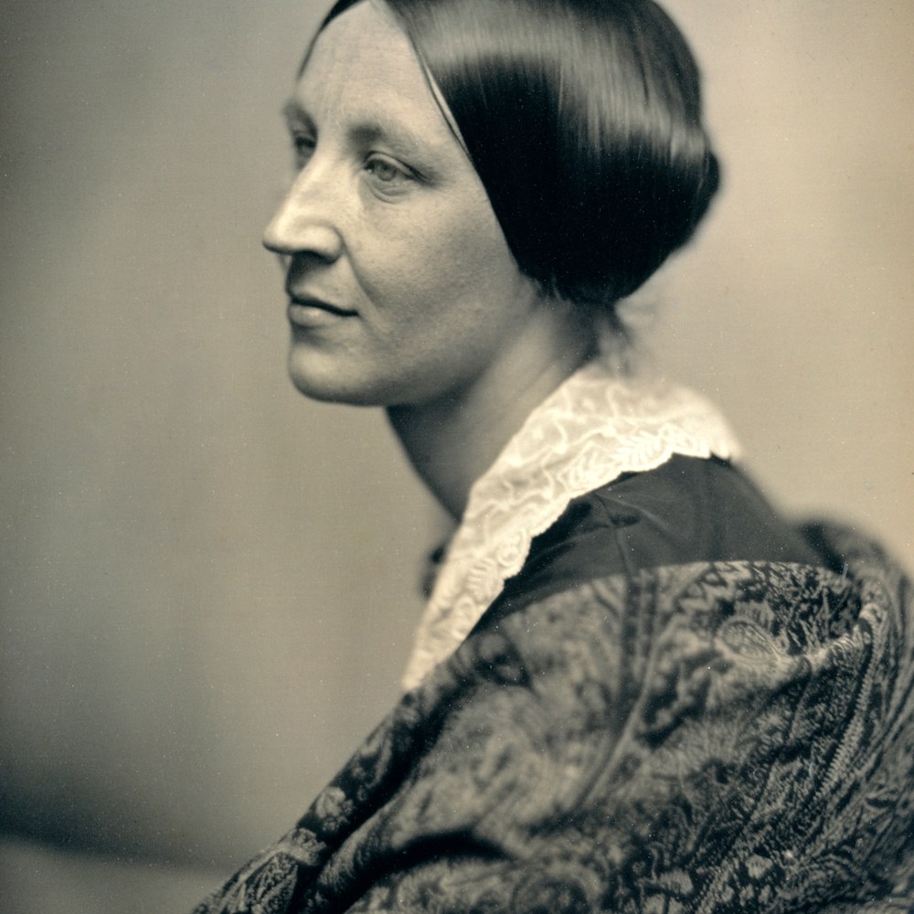 Daguerreotype portrait of an unidentified woman, c. 1850, by Southworth and Hawes.