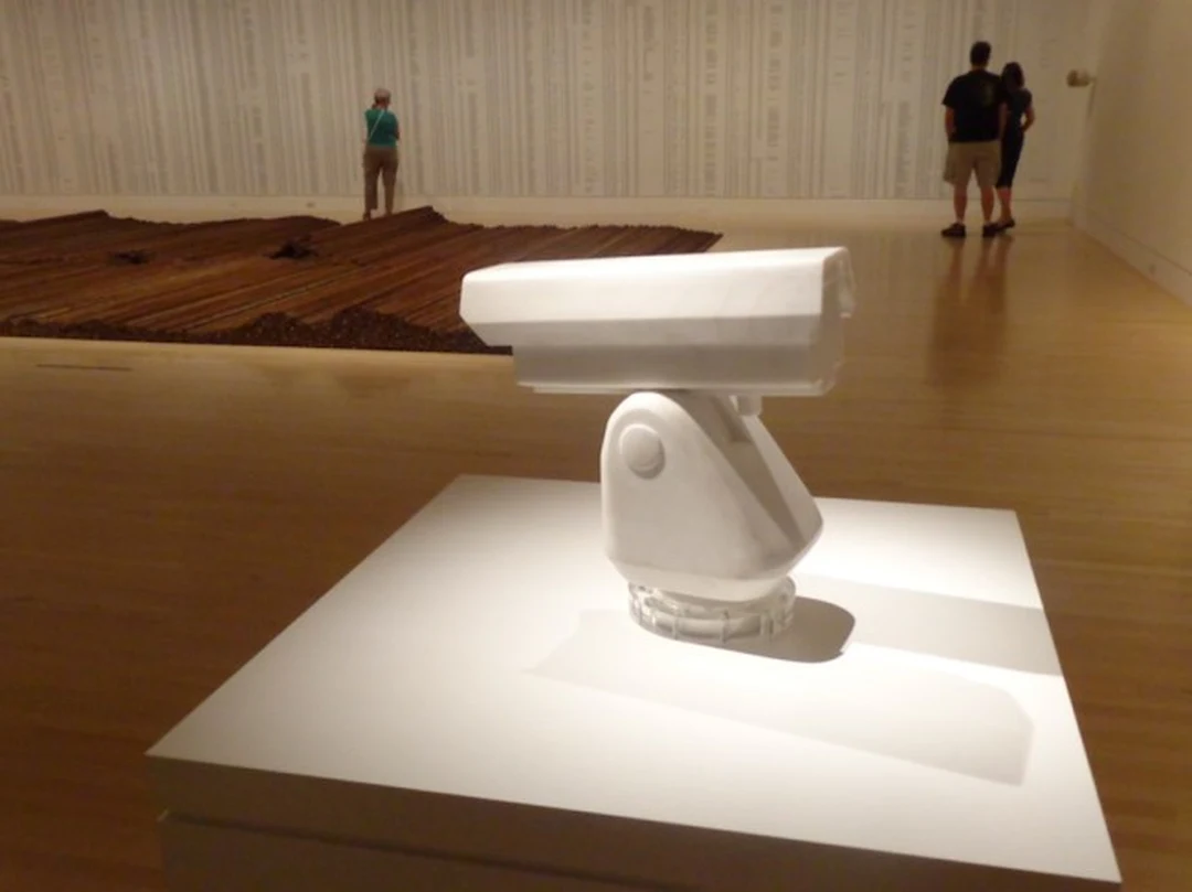 “Surveillance Camera (2010)” marble.