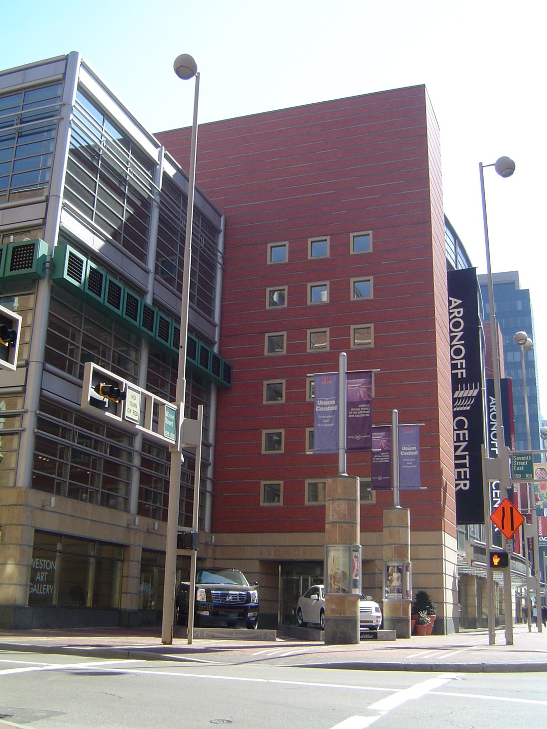 The Aronoff Center for the Arts in Cincinnati, Ohio.