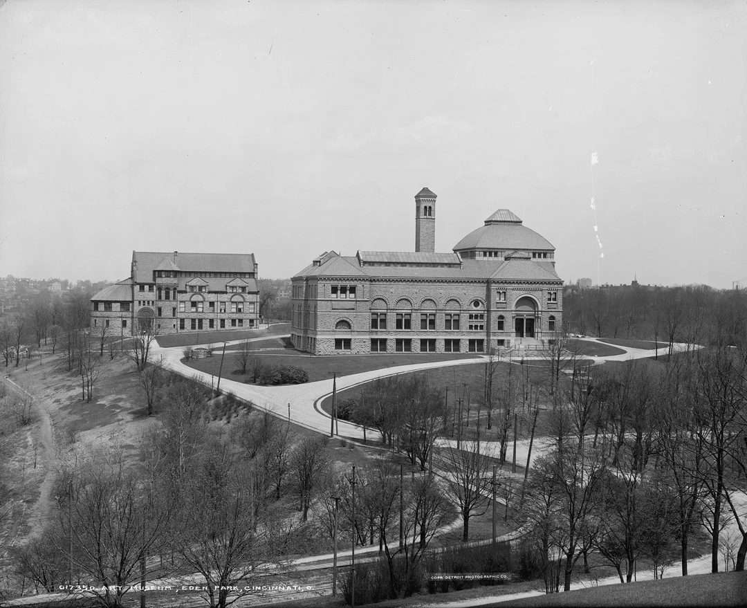 Cincinnati Art Museum building in Eden Park.