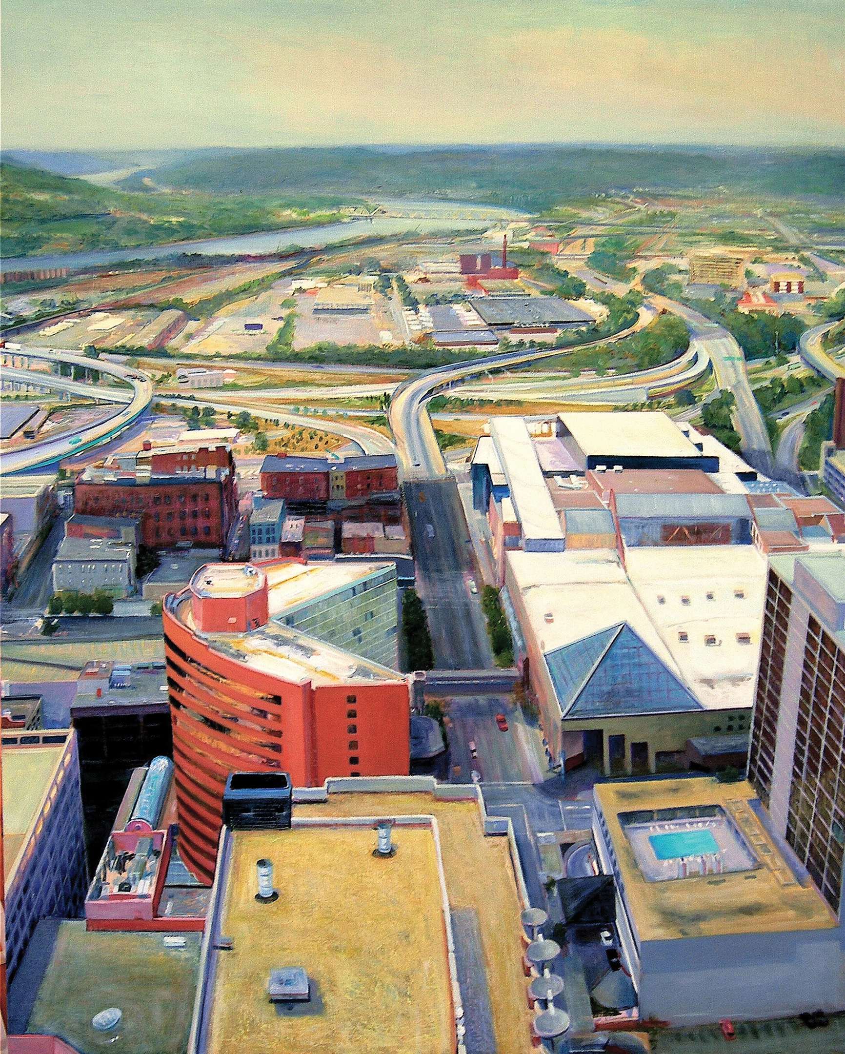 Cole Carothers, Juggernaut, 2008, oil on wood, 60 x 48 in. (152.4 x 121.9 cm). Courtesy of the artist.