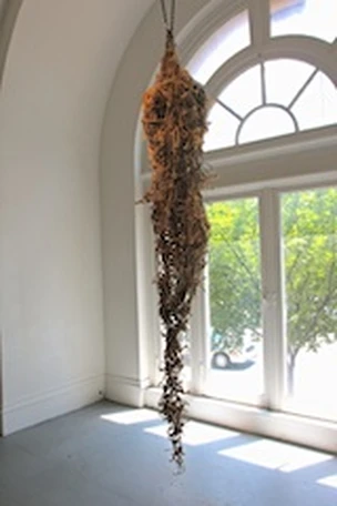Hanging nest by Radford Brown, El Campo de Mañana at LOT Louisville.