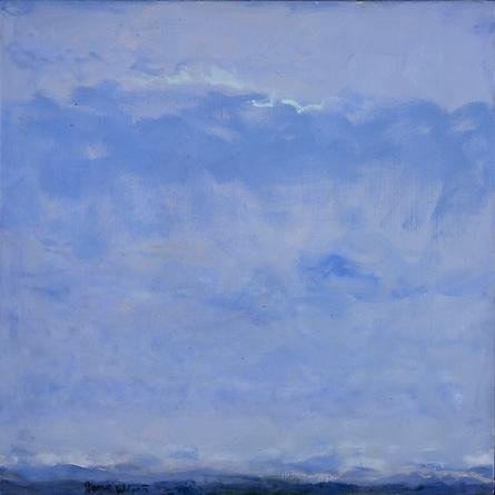 Muggy Blue of August, Jane Wilson, 2011