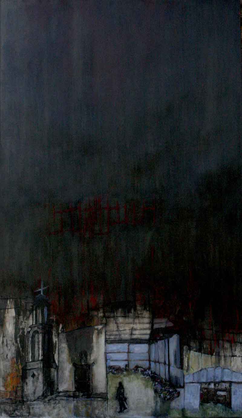 The Killing Fields, oil on canvas